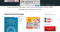 Desktop Screenshot of globalcurrencyreset.net